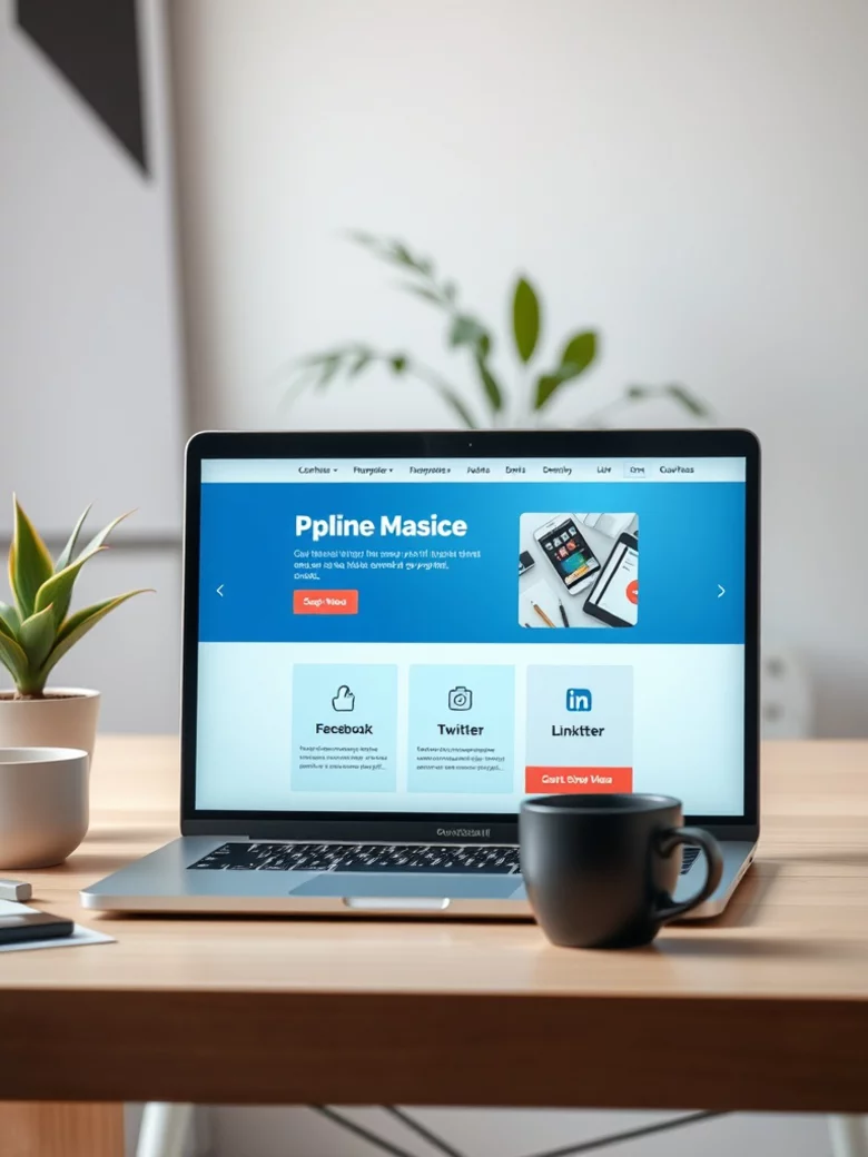 Intégrer réseaux sociaux site Avignon